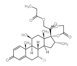 阿氯米松双丙酸酯 结构式