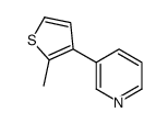 3-(2-甲基硫代苯基)吡啶 结构式