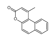 1-甲基-3H-萘并[2,1-b]吡喃-3-酮 结构式