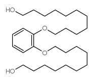 1,2-双-(11-羟基十一基氧基)苯 结构式