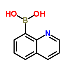 喹啉-8-硼酸 结构式