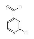 2-氯吡啶-4-甲酰氯 结构式