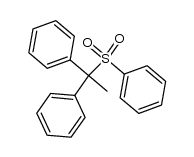 Benzene, 1,1'-[1-(phenylsulfonyl)ethylidene]bis- 结构式