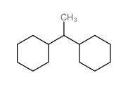 1-环己基乙基环己烷 结构式