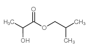 乳酸异丁酯 结构式