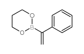 2-(1-苯基乙烯基)-1,3,2-二氧杂硼烷 结构式