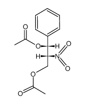 (1RS,2RS)-2-硝基-1-苯基三亚甲基双醛酸酯 结构式
