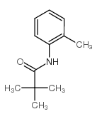 N-新戊酰基-邻甲苯胺 结构式