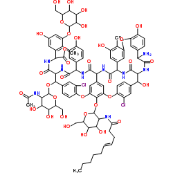 替考拉宁 A2 结构式