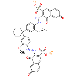 弱酸性艳红 3B-E 结构式