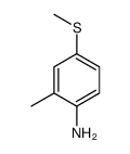 2-甲基-4-(甲硫基)苯胺 结构式