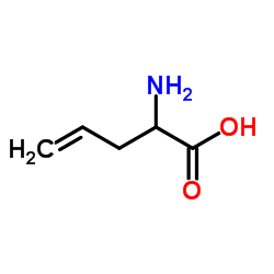 D-烯丙基甘氨酸 结构式