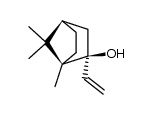 (1R,2S,4R)-2-乙烯基-1,7,7-三甲基双环[2.2.1]庚-2-醇 结构式