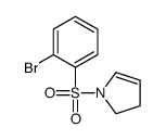 1-(2-溴苯基磺酰基)-2,3-二氢吡咯 结构式