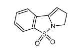2,3-二氢吡咯并[1,2-b][1,2]苯并异噻唑-5,5-二氧化物 结构式