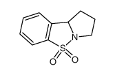 1,2,3,9b-四氢吡咯并[1,2-b][1,2]苯并异噻唑-5,5-二氧化物 结构式