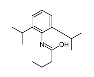 N-(2,6-二异丙基苯基)丁酰胺 结构式