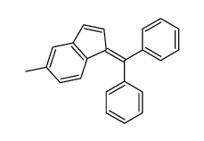 1-二苯亚甲基-5甲基茚 结构式