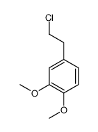 4-(2-氯乙基)-1,2-二甲氧基苯 结构式
