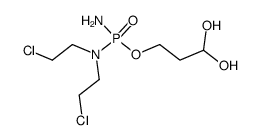 醛磷酰胺水合物 结构式