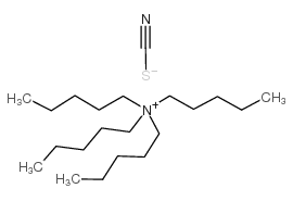 硫氰酸四戊基铵 结构式