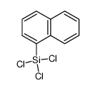 三氯(1-萘基)硅烷 结构式