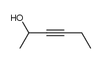 (2R)-3-己炔-2-醇 结构式