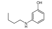 3-丁氨基苯酚 结构式