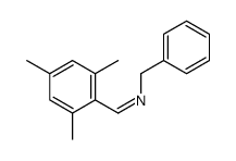 Benzenemethanamine, N-[(2,4,6-trimethylphenyl)methylene]-, (E)- (9CI) 结构式