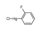 氯(2-氟苯基)汞 结构式
