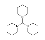 1,1',1''-亚甲基三哌啶 结构式