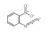 1-叠氮基-2-硝基苯 结构式