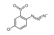 1-叠氮基-4-氯-2-硝基苯 结构式