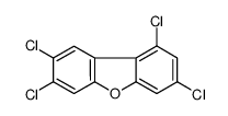 1,3,7,8-四氯二苯并呋喃 结构式