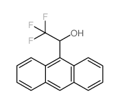 2,2,2-三氟-1-(9-蒽基)乙醇 结构式