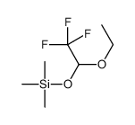 (1-Ethoxy-2,2,2-trifluoroethoxy)trimethylsilane 结构式