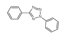 2,5-二苯基四氮唑 结构式