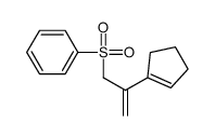 [[2-(1-环戊烯-1-基)-2-丙烯-1-基]磺酰基]苯 结构式