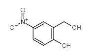 2-羟基-5-硝基苄醇 结构式