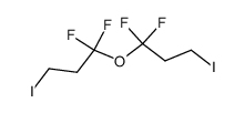 1-(1,1-二氟-3-碘丙氧基)-1,1-二氟-3-碘丙烷 结构式