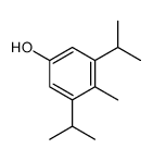 4-甲基-3,5-二异丙基苯酚 结构式