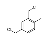 2,4-二(氯甲基)-1-甲基苯 结构式