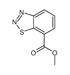 1,2,3-苯并噻二唑-7-羧酸甲酯 结构式