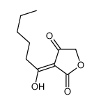 4-羟基-3-(1-氧代己基)-2(5H)-呋喃酮 结构式
