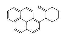 2-(1-芘基)环己酮 结构式