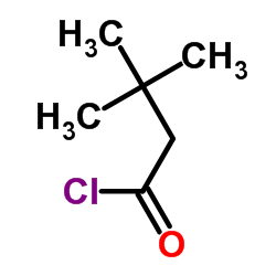 3,3-二甲基丁酰氯 结构式