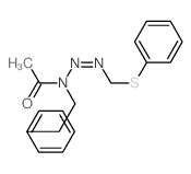 Acetic acid,1-(2-phenylethyl)-2-[[(phenylthio)methyl]imino]hydrazide 结构式