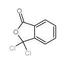 3,3-二氯-异苯并呋喃-1-酮 结构式
