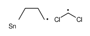Stannane, butyldichloromethyl- 结构式