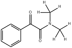 N,N-二(甲基-d3)-α-氧代苯乙酰胺 结构式